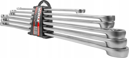 VERKE V35005 KLUCZE OCZKOWE DŁUGIE 8-21mm ZESTAW 6 szt.