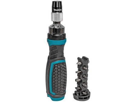 MAKITA E-10942 ŚRUBOKRĘT Z GRZECHOTKĄ + 8 x BITY