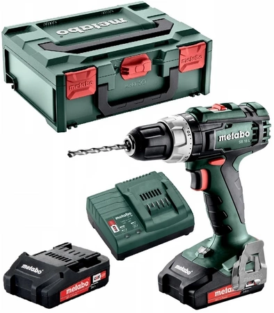 METABO BS 18 L 602321500 WIERTARKO-WKRĘTARKA AKUMULATOROWA 18V 50 Nm 2 x 2 Ah