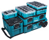 MAKITA MAKTRAK M P-91045 ORGANIZER PŁASKI max. 22,7 kg • 18,41 L • TRANSPARENTNY • 11 POJEMNIKÓW