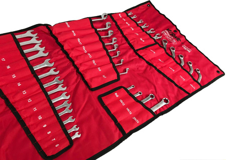 VERKE V35360 KLUCZE PŁASKO OCZKOWE GIĘTE TORX TYP C 47 szt