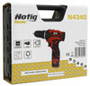 NOTIG N4340 WIERTARKO-WKRĘTARKA 12V 25Nm + 2x1,5Ah