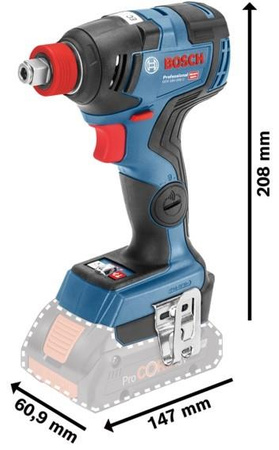 BOSCH GDX 18-200C Klucz udarowy 18V 1x4,0Ah ProCORE