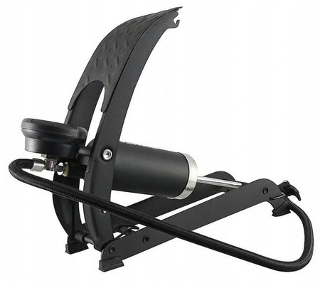 VERKE V83140 POMPKA NOŻNA JEDNOTŁOKOWA Z MANOMETREM