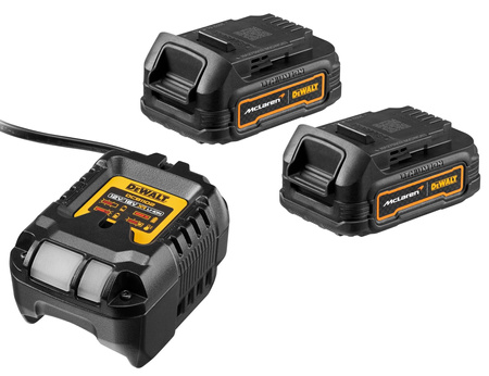 DeWALT MCLAREN DCK200ME2GT ZESTAW WKRĘTARKA + ZAKRĘTARKA + 2x1,7Ah