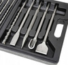 DEGET V05085 Zestaw Wierteł i Dłut SDS-PLUS w walizce