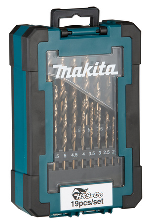 Makita D-67561 Zestaw wierteł kobaltowych HSS-Co 5% do wiertarki