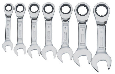 DeWALT DWMT19261 KLUCZE Z GRZECHOTKĄ 7 EL 10-19 mm