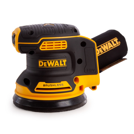 DEWALT N329079 STOPA SZLIFIERSKA NA RZEP DO DWE6423 i DCW210 – 125 MM • 8 OTWORÓW ODPYLAJĄCYCH