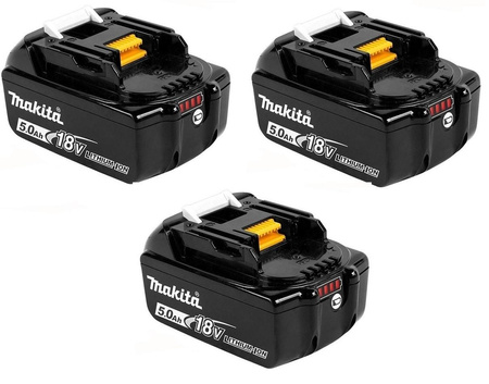 MAKITA DLX5044TJ ZESTAW NARZĘDZI 18V - 5 SZT + 3x5,0Ah