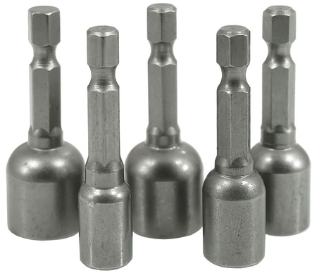 VERKE V39212 ZESTAW NASADEK MAGNETYCZNYCH 6-13 mm 5 sztuk
