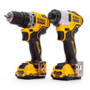 DeWALT DCK2110C2T 12V ZESTAW WKRĘTARKA DCD701 + ZAKRĘTARKA DCF801
