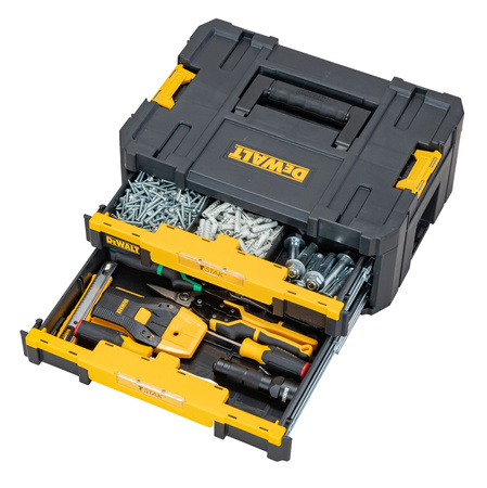 DeWALT DWST1-70706 TSTAK IV SKRZYNIA NARZĘDZIOWA Z 2 SZUFLADAMI