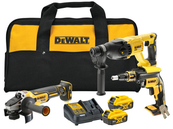 DeWALT DCK304P2 ZESTAW NARZĘDZI 18V 3 SZT + 2x5Ah