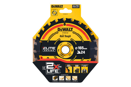 DeWALT DT10624 TARCZA PILARSKA EXTREME 165x20mm 24T
