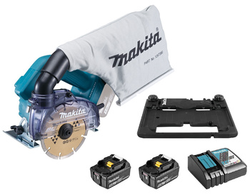 MAKITA DCC500RTE PRZECINARKA 18V + ADAPTER + 2x5,0Ah