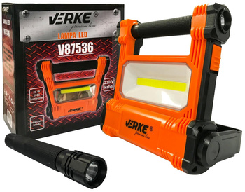 VERKE V87536 LAMPA HALOGEN BUDOWLANY 20 W LED COB 230V