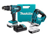 MAKITA HP488 WKRĘTARKA + JV183 WYRZYNARKA 18V + 2x2Ah