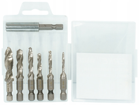 VERKE V86231 WIERTŁA GWINTUJĄCE HSS M3 - M10 -6szt