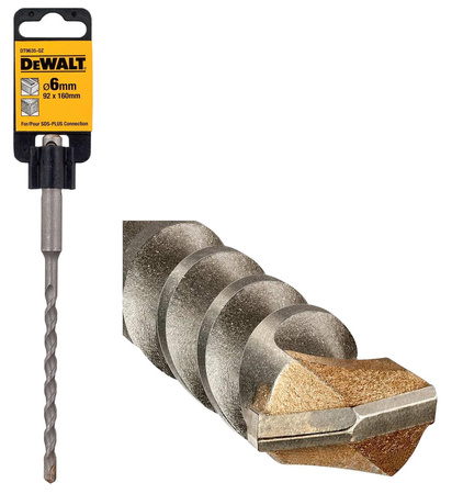 DeWALT DT9635 WIERTŁO SDS-PLUS 6mm 92/160mm