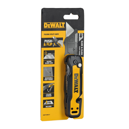 DeWALT DWHT10992-0 NÓŻ SKŁADANY Z OSTRZEM TRAPEZOWYM