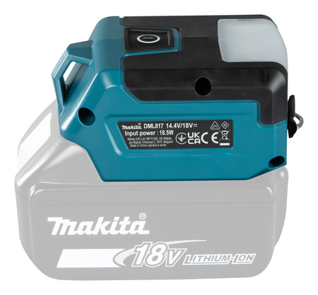 MAKITA DML817 LATARKA LED ZASILANA AKUMULATOREM 18V LXT - BODY