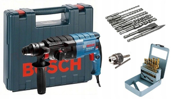 BOSCH GBH 240 Młotowiertarka 790W + wiertła, dłuta