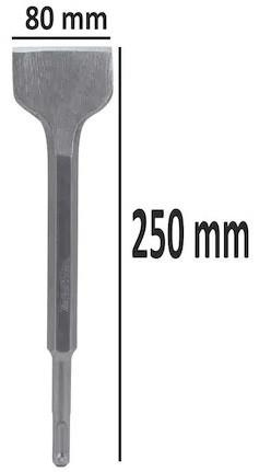 MAKITA D-61020 DŁUTO SZEROKIE PROSTE SDS+ 80x250mm