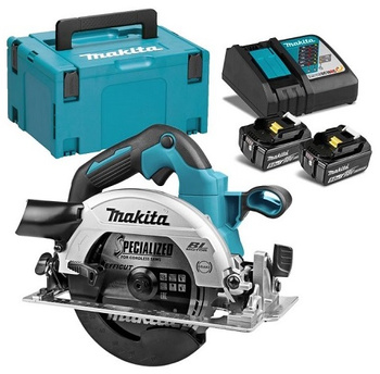MAKITA DHS660RTJ PILARKA TARCZOWA 18V 165mm 2x5Ah