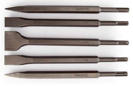 MAKITA Zestaw Dłuta i Szpice 5szt SDS Plus D-16368