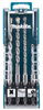 MAKITA D-74136 ZESTAW WIERTEŁ T.C.T SDS-PLUS 4 szt