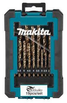 Makita D-67561 Zestaw wierteł kobaltowych HSS-Co 5% do wiertarki