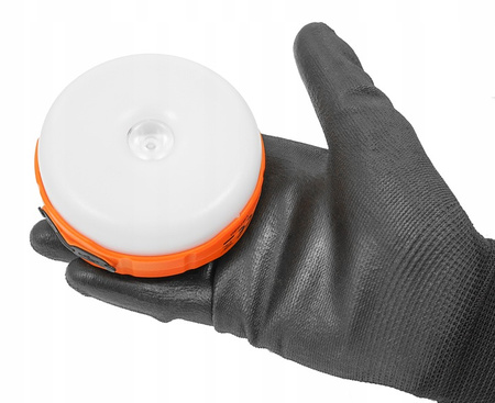 VERKE V87550 LAMPKA SOLARNA WARSZTATOWA AKUMULATOROWA LED LATARKA KEMPINGOWA TURYSTYCZNA