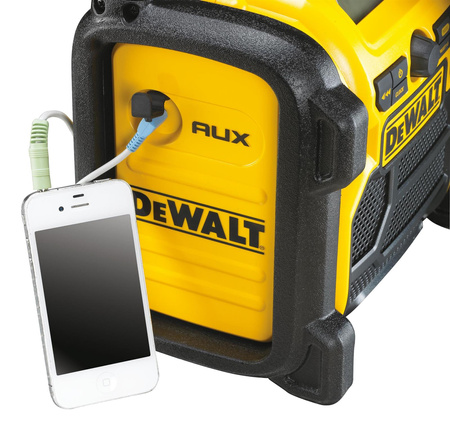 DeWALT DCR019 RADIO FM/AM AUX XR Li-Ion 18V/230V