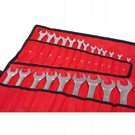 VERKE KLUCZE PŁASKO OCZKOWE 6-32mm 25szt ZESTAW V35331