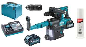 MAKITA HR002GM204 MŁOTOWIERTARKA 40V XGT AWS 2x4,0Ah