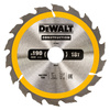 DeWALT DT1943 TARCZA DO DREWNA DO PILAREK RĘCZNYCH 190 x 30mm 18T