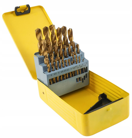 DEGET ZESTAW WIERTEŁ DO METALU 1,5-13 MM 29 EL HSS