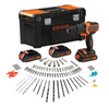 BLACK DECKER BDCHD181B3A WKRĘTARKA 3x1,5Ah OSPRZĘT
