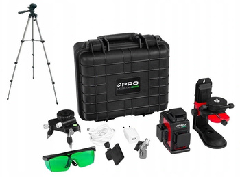 PRO LK-360.3DG LASER PŁASZCZYZNOWY KRZYŻOWY 3D 360 + statyw