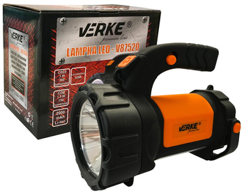 VERKE V87520 LATARKA SZPERACZ LAMPKA LED CREE COB 500 M