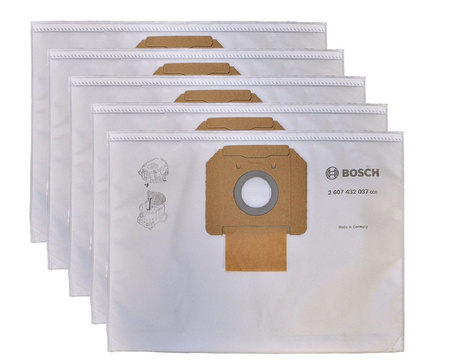 BOSCH WOREK FILTR TEKSTYLNY GAS 35 5szt 2607432037