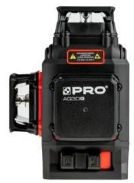 PRO AQ3DG LASER WIELOLINIOWY KRZYŻOWY 3D 3x360° + STATYW