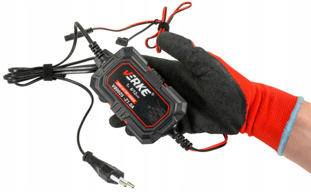 VERKE V80025 PROSTOWNIK ŁADOWARKA AKUMULATORA 6V 12V 1A