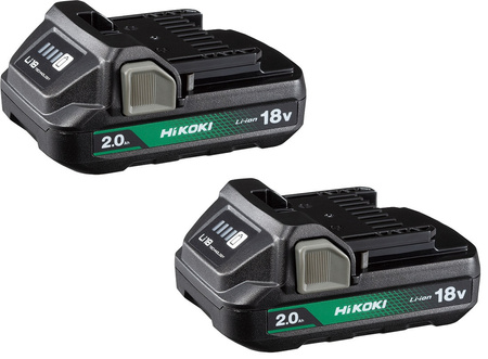 HiKOKI DV18DF WKRĘTARKA UDAR 18V + 2x2,0Ah WALIZKA