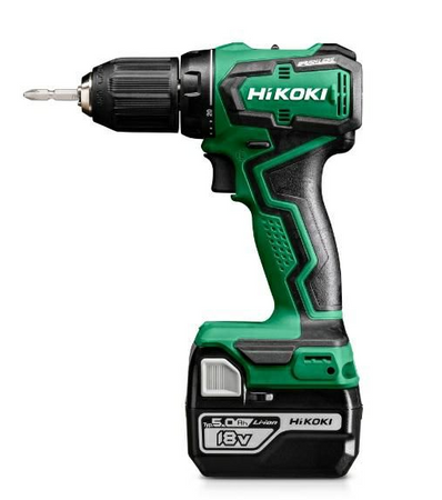 HIKOKI DS18DDWPZ WIERTARKO-WKRĘTARKA 55Nm 18V + 2 AKUMULATORY 5,0Ah + ŁADOWARKA + WALIZKA HITSYSTEM