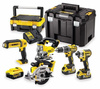 DeWALT DCK551P3T ZESTAW NARZĘDZI 18V XR 3x5Ah 5szt