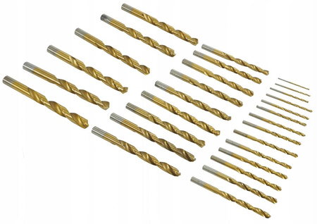 DEGET ZESTAW WIERTEŁ DO METALU 1,5-13 MM 29 EL HSS