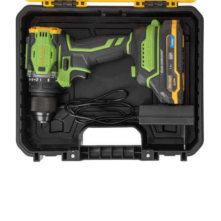 PROCRAFT PA18PRO WIERTARKO WKRĘTARKA 30Nm AKUMULATOROWA BEZSZCZOTKOWA 1X1.5AH 20V