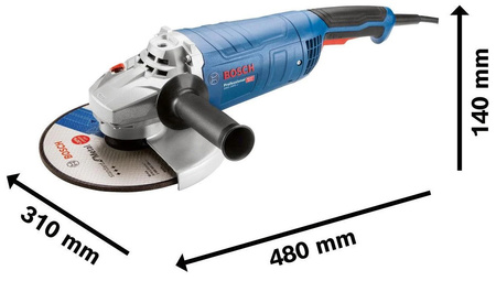 BOSCH GWS 2400J SZLIFIERKA 2400W 230mm WOLNY START